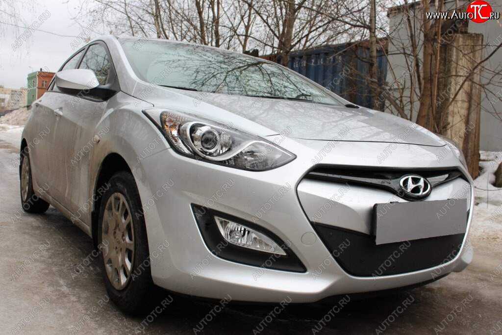 3 179 р.           Защита радиатора Hyundai i30 2013-2015 black  Hyundai I30  2 GD (2011-2015) дорестайлинг универсал, дорестайлинг, хэтчбэк 5 дв. (черная)  с доставкой в г. Екатеринбург