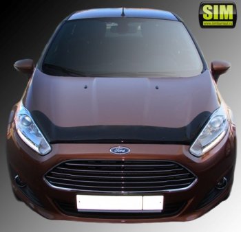 Дефлектор капота SIM Ford Fiesta 6 хэтчбэк 3 дв. рестайлинг (2012-2019)