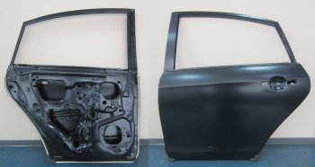 Левая дверь задняя BodyParts Nissan Almera G15 седан (2012-2019)