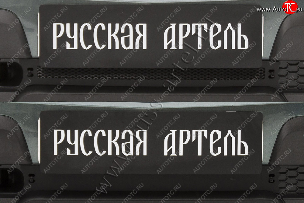 1 439 р. Комплект защиты (сетка и зимняя заглушка) в передний бампер Русская Артель Chevrolet Niva 2123 рестайлинг (2009-2020)  с доставкой в г. Екатеринбург