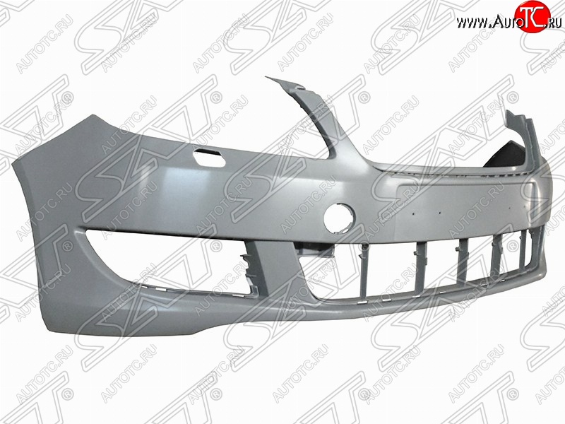 2 659 р. Передний бампер Стандарт Skoda Fabia Mk2 хэтчбэк рестайлинг (2010-2014) (Неокрашенный)  с доставкой в г. Екатеринбург