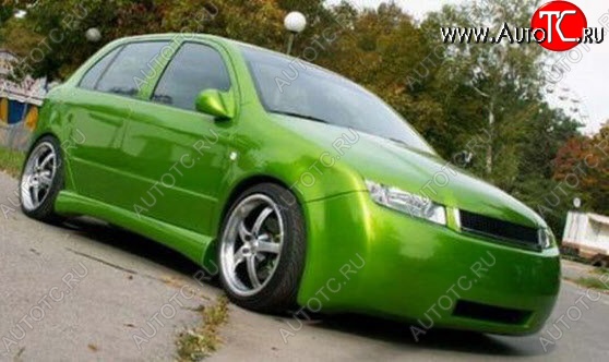 25 699 р. Передний бампер F1 Skoda Fabia Mk1 хэтчбек рестайлинг (2004-2008)  с доставкой в г. Екатеринбург