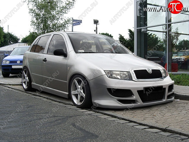 25 699 р. Передний бампер Weber Sport Skoda Fabia Mk1 хэтчбек рестайлинг (2004-2008)  с доставкой в г. Екатеринбург