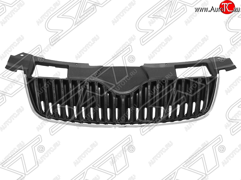 3 999 р. Решётка радиатора SAT Skoda Fabia Mk2 универсал дорестайлинг (2007-2010) (Неокрашенная)  с доставкой в г. Екатеринбург