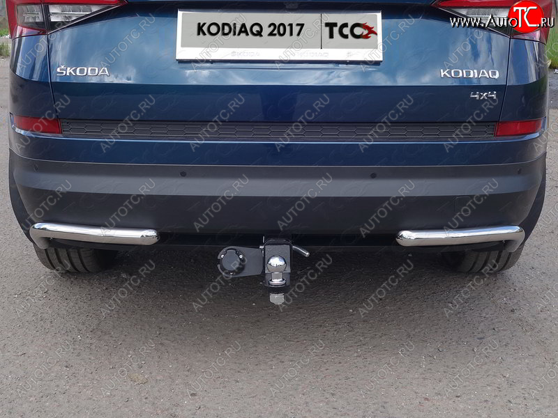 13 949 р. Фаркоп (тягово-сцепное устройство) TCC  Skoda Kodiaq  NU7 (2017-2021) дорестайлинг (Оцинкованный, шар E )  с доставкой в г. Екатеринбург