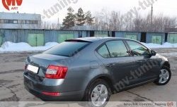 4 649 р. Козырёк на заднее стекло RS  Skoda Octavia  A7 (2012-2017) дорестайлинг лифтбэк (Неокрашенный)  с доставкой в г. Екатеринбург. Увеличить фотографию 6