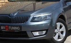 Комплект ресничек на фары Sport Skoda (Шкода) Octavia (Октавия)  A7 (2012-2017) A7 дорестайлинг лифтбэк, дорестайлинг универсал