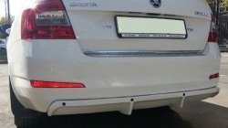 5 999 р. Накладка на задний бампер CT Skoda Octavia A7 дорестайлинг универсал (2012-2017) (Неокрашенная)  с доставкой в г. Екатеринбург. Увеличить фотографию 3