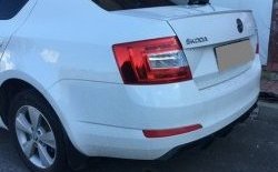 6 199 р. Накладка на задний бампер Rieger Style Skoda Octavia A7 дорестайлинг универсал (2012-2017) (Неокрашенная)  с доставкой в г. Екатеринбург. Увеличить фотографию 7