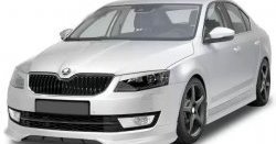 5 999 р. Пороги накладки CT Skoda Octavia A7 дорестайлинг лифтбэк (2012-2017) (Неокрашенные)  с доставкой в г. Екатеринбург. Увеличить фотографию 2