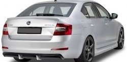 5 999 р. Пороги накладки CT Skoda Octavia A7 дорестайлинг лифтбэк (2012-2017) (Неокрашенные)  с доставкой в г. Екатеринбург. Увеличить фотографию 3