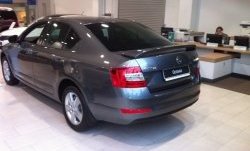 2 649 р. Спойлер LitCompany Skoda Octavia A7 рестайлинг лифтбэк (2016-2020) (Неокрашенный)  с доставкой в г. Екатеринбург. Увеличить фотографию 8