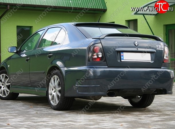 8 199 р. Задний бампер ND Skoda Octavia Tour A4 1U2 лифтбэк рестайлинг (2000-2010) (Неокрашенный)  с доставкой в г. Екатеринбург