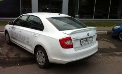 3 449 р. Спойлер Style Skoda Rapid NH3 дорестайлинг лифтбэк (2012-2017) (Неокрашенный)  с доставкой в г. Екатеринбург. Увеличить фотографию 6