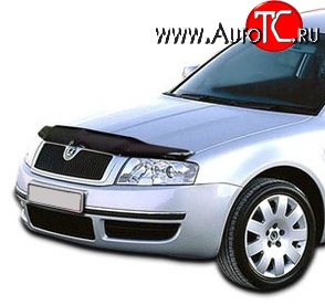 2 879 р. Дефлектор капота NovLine Skoda Superb B6 (3T) лифтбэк дорестайлинг (2008-2013)  с доставкой в г. Екатеринбург