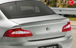 Лип спойлер ORIGINAL Skoda Superb B6 (3T) лифтбэк дорестайлинг (2008-2013)