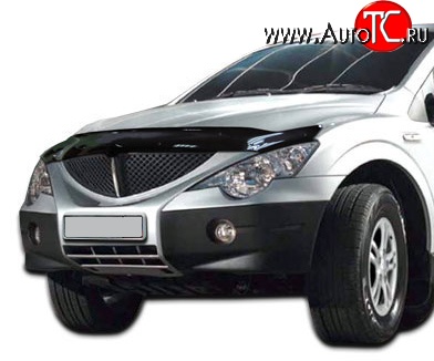 2 699 р. Дефлектор капота NovLine SSANGYONG Actyon 1 (2006-2010)  с доставкой в г. Екатеринбург