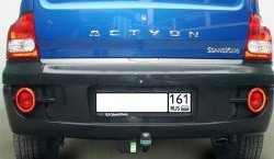 7 399 р. Фаркоп Лидер Плюс SSANGYONG Actyon 1 (2006-2010) (Без электропакета)  с доставкой в г. Екатеринбург. Увеличить фотографию 1