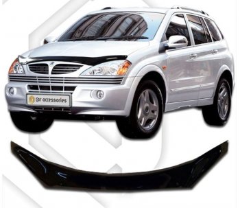 Дефлектор капота (exclusive ) CA-Plastiс SSANGYONG Kyron рестайлинг (2007-2016)