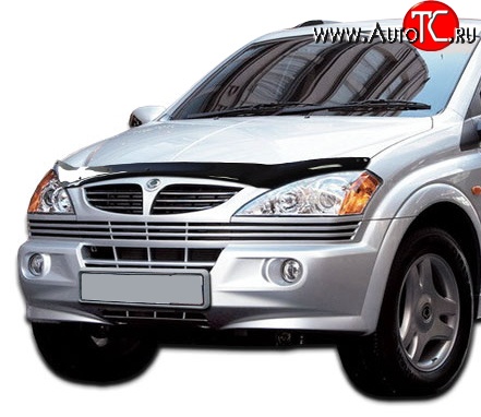 593 р. Дефлектор капота NovLine SSANGYONG Kyron дорестайлинг (2005-2007)  с доставкой в г. Екатеринбург