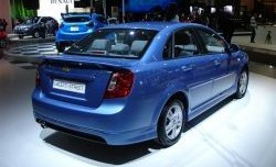 7 899 р. Пороги накладки Street Edition Daewoo Gentra KLAS седан (2012-2016) (Неокрашенные)  с доставкой в г. Екатеринбург. Увеличить фотографию 2