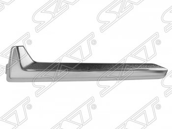 1 699 р. Правый молдинг на передний бампер SAT Subaru Forester SJ рестайлинг (2016-2019) (Неокрашенный)  с доставкой в г. Екатеринбург. Увеличить фотографию 1