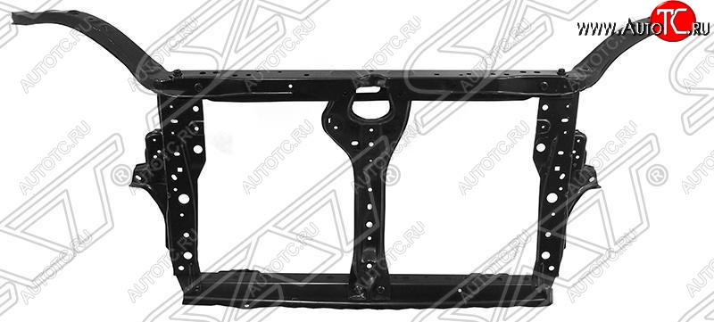 9 099 р. Рамка радиатора (телевизор) SAT  Subaru Forester  SJ (2012-2019) дорестайлинг, рестайлинг (Неокрашенная)  с доставкой в г. Екатеринбург
