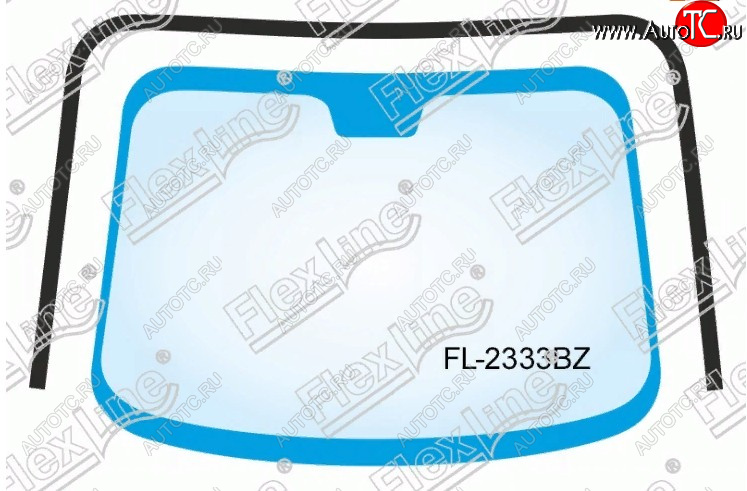 3 199 р. Молдинг лобового стекла FlexLine  Subaru Forester  SG (2002-2008) дорестайлинг, рестайлинг  с доставкой в г. Екатеринбург