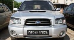 759 р. Реснички фар RA Subaru Forester SG дорестайлинг (2002-2005) (Неокрашенные)  с доставкой в г. Екатеринбург. Увеличить фотографию 3