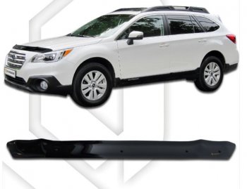 Дефлектор капота CA-Plastiс Subaru Outback BS/B15 дорестайлинг универсал (2014-2018)