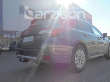 22 699 р. Фаркоп Aragon. (шар S) Subaru Outback BS/B15 дорестайлинг универсал (2014-2018)  с доставкой в г. Екатеринбург. Увеличить фотографию 2