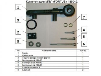 11 749 р. Замок КПП FORTUS АТ+ Subaru XV GT/G24 рестайлинг (2021-2024)  с доставкой в г. Екатеринбург. Увеличить фотографию 3