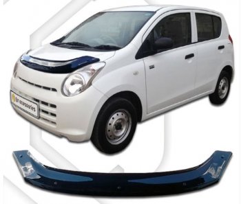 Дефлектор капота CA-Plastiс Suzuki (Сузуки) Alto (Альто)  HA25-35 (2009-2014) HA25-35 хэтчбэк 5 дв.