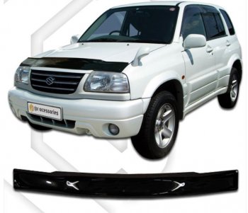 Дефлектор капота 	(3TD62, FTD32, FTD82, FTD83, TL52) CA-Plastiс Suzuki (Сузуки) Grand Vitara (Гран) ( FTB03 3 двери,  3TD62, TL52 5 дверей) (1997-2005) FTB03 3 двери, 3TD62, TL52 5 дверей