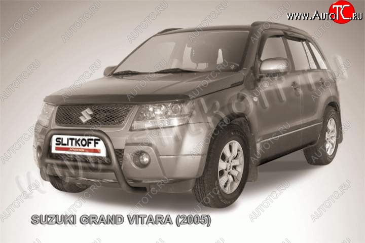 18 999 р. Кенгурятник d57 низкий  Suzuki Grand Vitara ( JT 3 двери,  JT 5 дверей) (2008-2012) 1-ый рестайлинг, 1-ый рестайлинг (Цвет: серебристый)  с доставкой в г. Екатеринбург