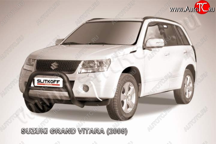 25 999 р. Кенгурятник d76 низкий Suzuki Grand Vitara JT 5 дверей дорестайлинг (2005-2008) (Цвет: серебристый)  с доставкой в г. Екатеринбург