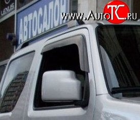 999 р. Комплект дефлекторов окон (ветровиков) 2 шт. 3d Russtal Suzuki Jimny JB23/JB43 дорестайлинг (1998-2001)  с доставкой в г. Екатеринбург