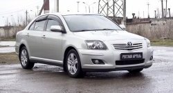 549 р. Реснички на фары RA Toyota Avensis T250 универсал дорестайлинг (2003-2006) (Неокрашенные)  с доставкой в г. Екатеринбург. Увеличить фотографию 5