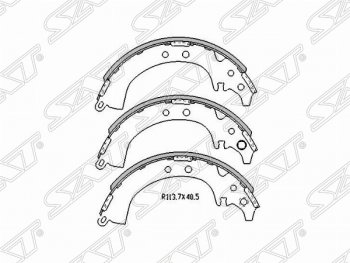 Колодки тормозные задние SAT Toyota Gaia XM10 рестайлинг (2001-2004)