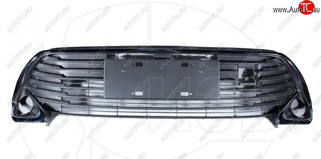 8 449 р. Решетка переднего бампера NSP Toyota Camry XV55 1-ый рестайлинг (2014-2017)  с доставкой в г. Екатеринбург