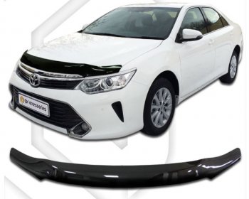 Дефлектор капота CA-Plastiс Toyota Camry XV55 1-ый рестайлинг (2014-2017)