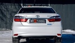 4 649 р. Козырёк на заднее стекло Tuning-Sport Toyota Camry XV50 дорестайлинг (2011-2014) (Неокрашенный)  с доставкой в г. Екатеринбург. Увеличить фотографию 4