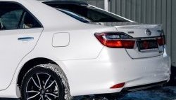 4 649 р. Козырёк на заднее стекло Tuning-Sport Toyota Camry XV50 дорестайлинг (2011-2014) (Неокрашенный)  с доставкой в г. Екатеринбург. Увеличить фотографию 7