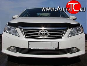 2 879 р. Дефлектор капота NovLine  Toyota Camry  XV50 (2011-2014) дорестайлинг  с доставкой в г. Екатеринбург