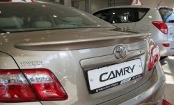 2 789 р. Лип спойлер ОEМ  Toyota Camry  XV40 (2009-2011) рестайлинг (Неокрашенный)  с доставкой в г. Екатеринбург. Увеличить фотографию 1