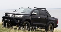 24 999 р. Расширитель арки RA (вылет 50 мм, комплект) Toyota Hilux AN120 дорестайлинг (2016-2020) (Поверхность шагрень)  с доставкой в г. Екатеринбург. Увеличить фотографию 7