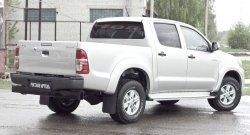 2 059 р. Брызговики (рестайлинг) RA Toyota Hilux AN20,AN30  2-ой рестайлинг (2011-2016)  с доставкой в г. Екатеринбург. Увеличить фотографию 2