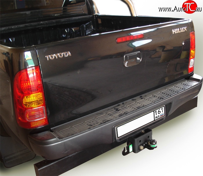 10 749 р. Фаркоп (double cab с усилителем бампера) NovLine  Toyota Hilux  AN10,AN20 (2004-2011) дорестайлинг, 1-ый рестайлинг  с доставкой в г. Екатеринбург