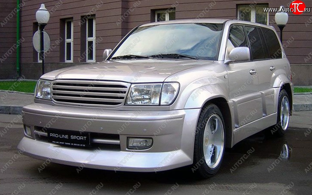 7 199 р. Решетка радиатора HUNTER Toyota Land Cruiser 100 дорестайлинг (1998-2002) (Неокрашенная)  с доставкой в г. Екатеринбург