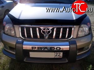 3 089 р. Дефлектор капота NovLine Toyota Land Cruiser Prado J120 (2002-2009)  с доставкой в г. Екатеринбург